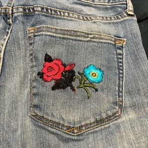Hand embellished GAP Jeans.
